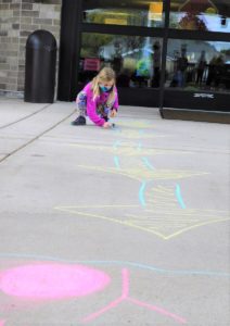 Birthday Party Chalks One Up for Gratitude